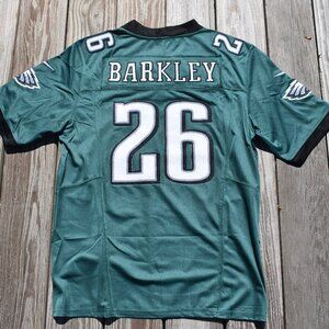New! Saquon Barkley Philadelphia Eagles Green Football Jersey Adult Men's Sizes